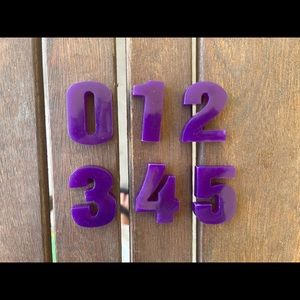 Resin numbers 0-5